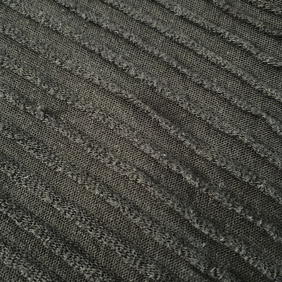 LAST CHANCE! Vintage 80’s 90’s Black Ribbed Sweater Long Sleeve Top M L XL - Picture 7 of 7